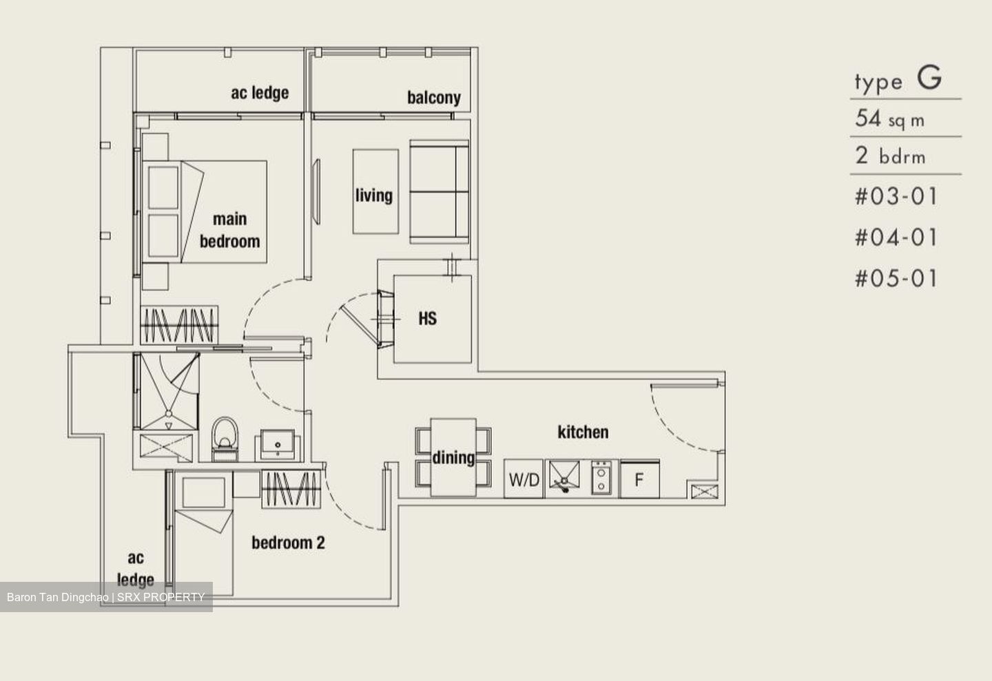 Parc Somme (D8), Apartment #603419021